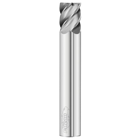 Fullerton Tool 5-Flute - 45 Degree Helix - 3845 Falcon Finisher HP End Mills, RH Spiral, Square, Stub, 1/4 38057